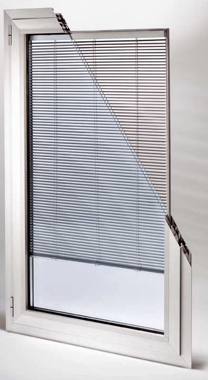isolatieglas met jaloezieen